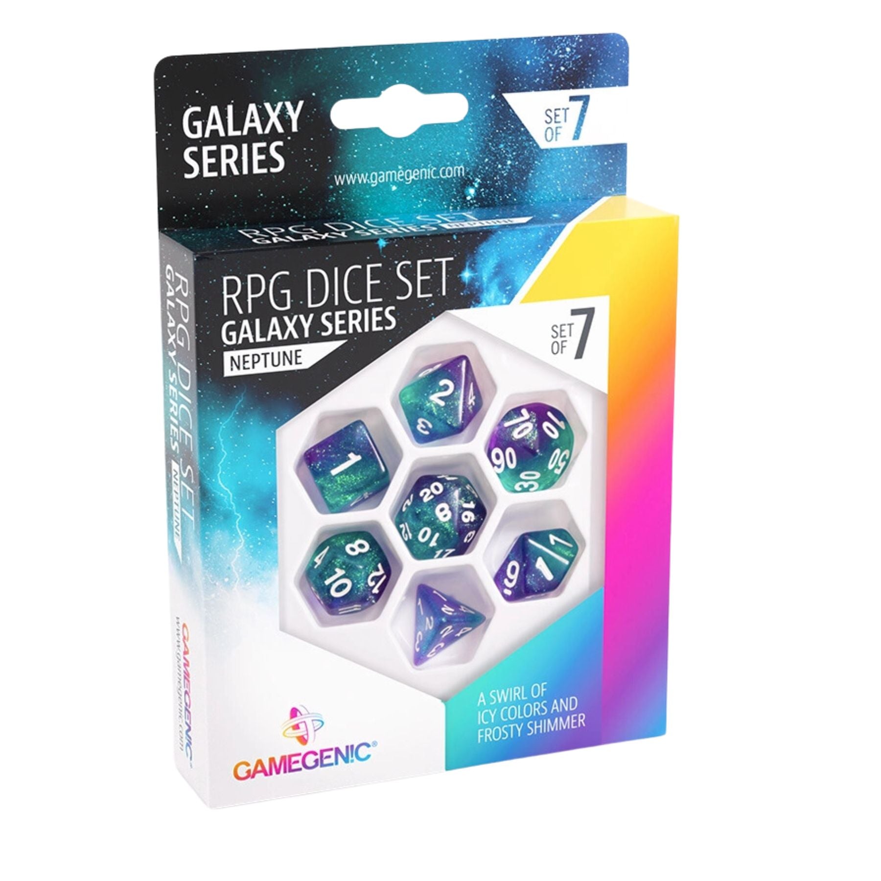 Set de 7 Dados - #30 - Juegos y Rol Set de 7 Dados - #30 - Juegos y Rol