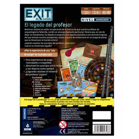 Exit: El Legado del Profesor (Español)
