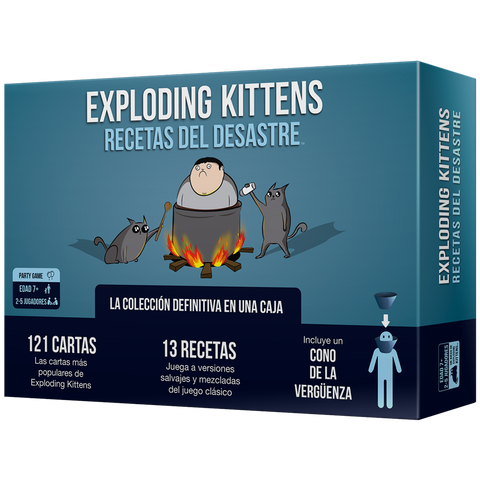 Exploding Kittens: Recetas del Desastre (Español)