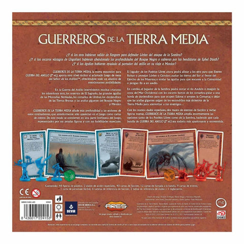 Guerra del Anillo: Guerreros de La Tierra Media (Español)