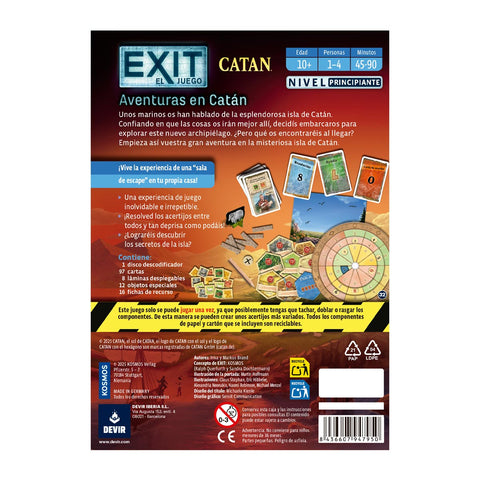 Exit: Aventuras en Catan (Español)