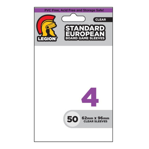 Sleeves Legion Standard European (62 x 96 mm) 50 piezas