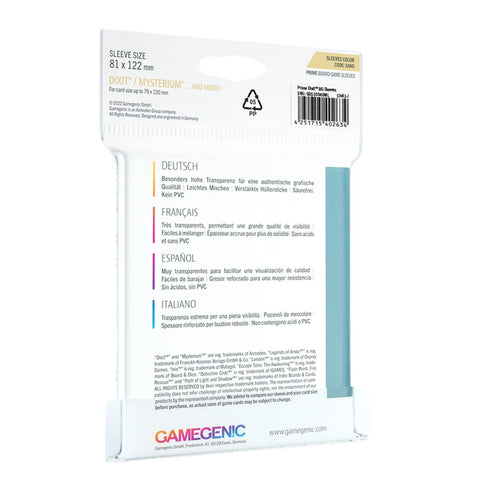 Sleeves Gamegenic Dixit/ Muysterium (79 x 120mm) 90 pzs