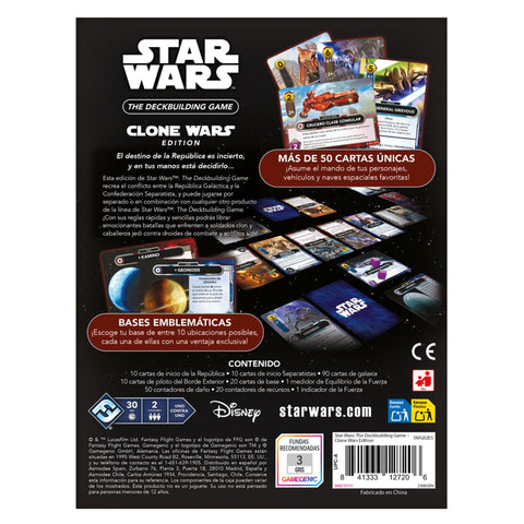 Star Wars: The Deckbuilding Game - Clone Wars Edition (Español)