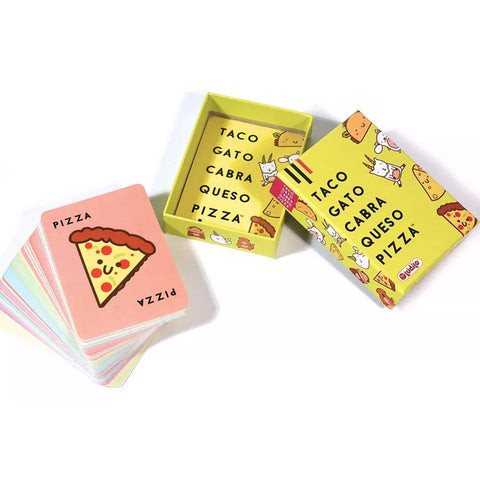 Taco, Gato, Cabra, Queso, Pizza (Español)