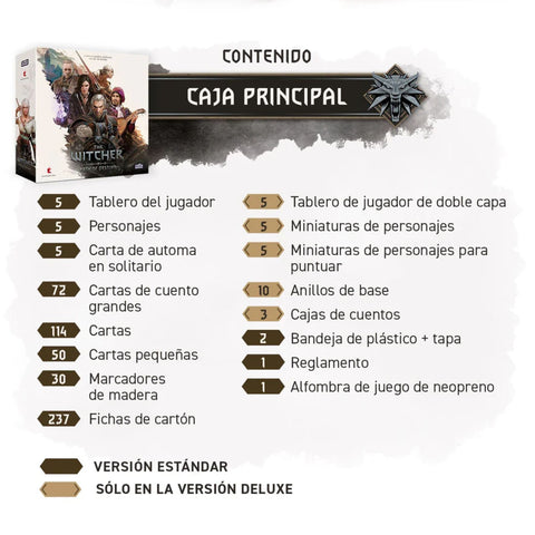 The Witcher: La Senda del Destino Deluxe (Español)