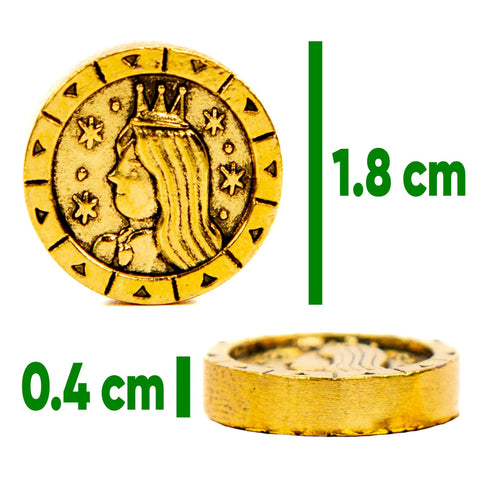 Zombie Princes Metal Coins