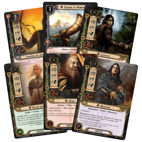El Señor de los Anillos LCG Caja Basica Ed. Revisada (Español)