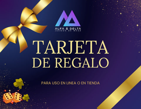 Tarjeta de Regalo de Alfa & Delta