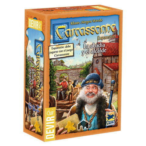 Carcassonne: Expansión La Abadia y el Alcalde (Español)