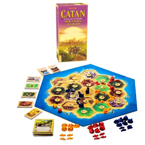 Catan: Mercaderes y Bárbaros, Ampliación 5-6 jugadores (Español)