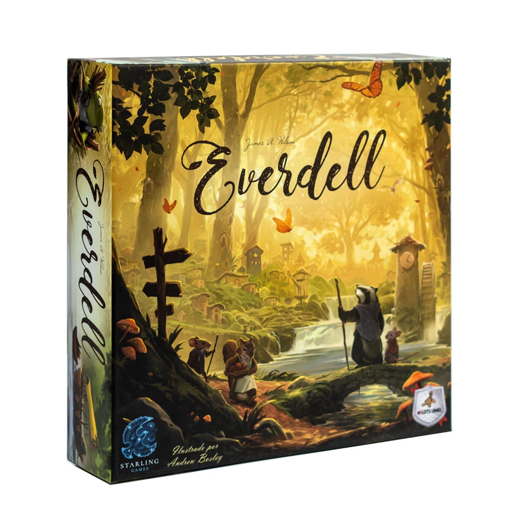 Juego De Mesa Everdell Edición Esencial Maldito Games | Estrategia, Construcción De Ciudades, 1-4 Jugadores