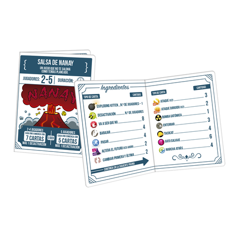 Exploding Kittens: Recetas del Desastre (Español)