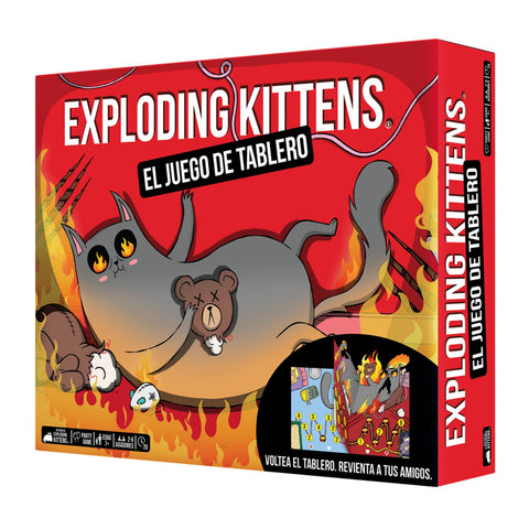 Exploding Kittens El juego de Tablero (Español)