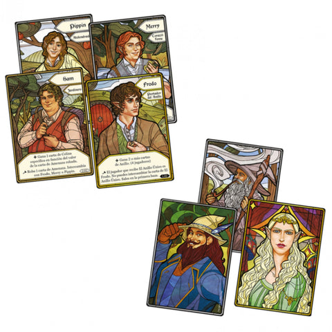 El señor de los anillos: La comunidad del anillo, El juego de bazas (Español)