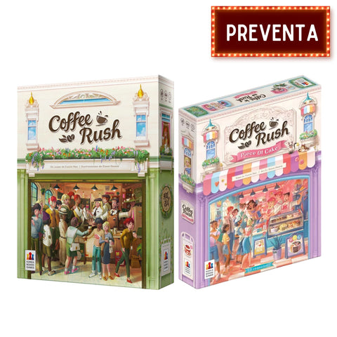 Coffee Rush Base + Expansión: Piece of Cake (Español) ¡PREVENTA!