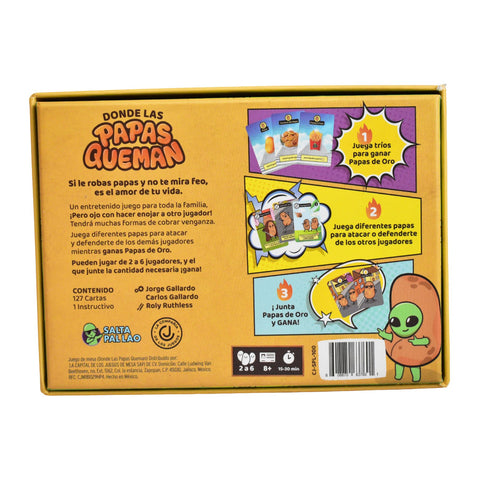 Donde las papas queman (Español)