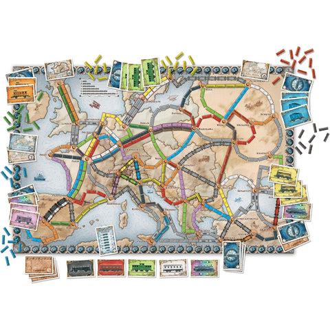 Ticket To Ride Europe (Inglés)