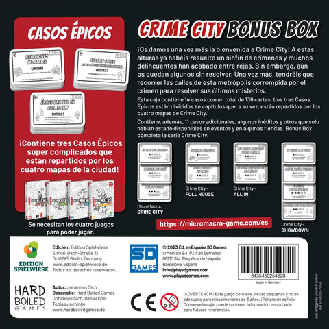 Micromacro Crime City: Bonus Box (Español)